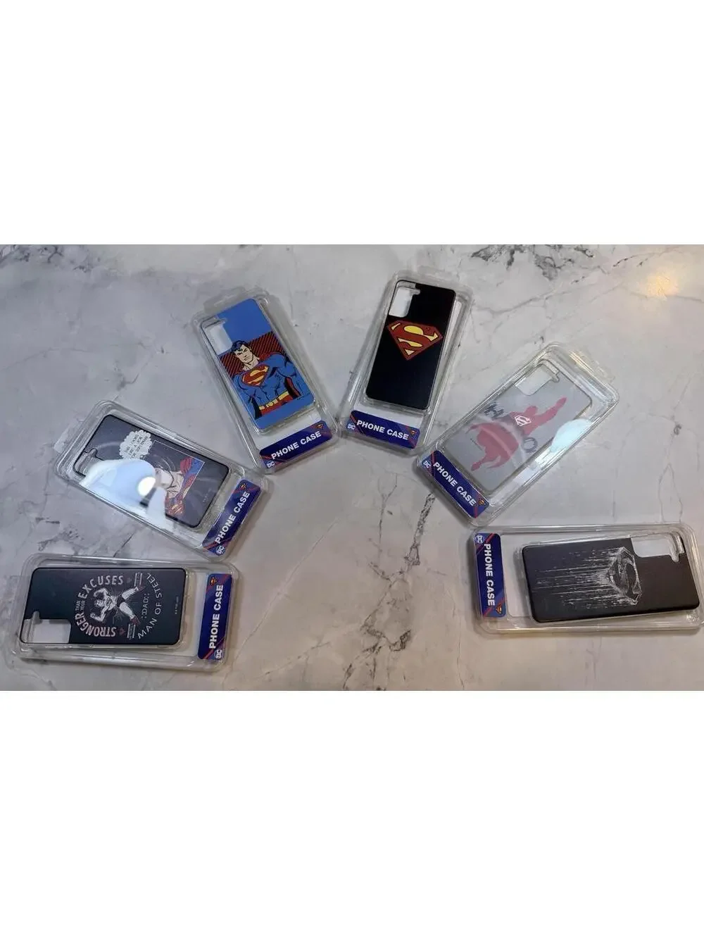 Lot of 34 DC Phone Cases Wonder Woman Superman Justice League New Galaxy